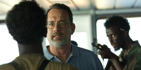 This film image released by Sony - Columbia Pictures shows Tom Hanks, center, in a scene from 