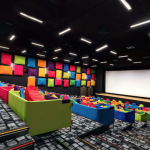 CINEMA : Colorful Beanbags Cinema