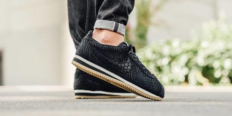 Pensionista dorado Frontera Nike Cortez Leather Premium “Black Anaconda” | À Découvrir