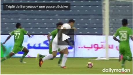 Vidéo : Triplé de Mohamed Benyettou et sa passe décisive aujourd'hui