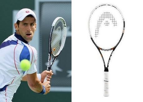 La carrière de Djokovic en 5 raquettes - Paperblog