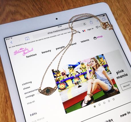 Mon collier  » dupe  » The Blonde Salad by H&M