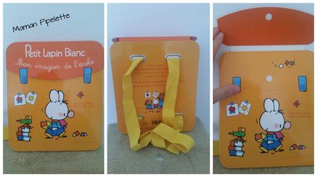 Petit lapin blanc l’imagier qu’on peu apporter partout