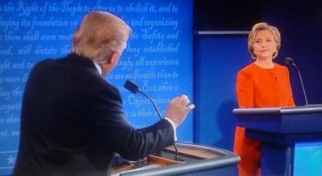 Match Hillary Clinton vs Donald Trump : 1 partout