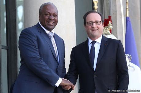 France Ghana : Entretien avec M. John  MAHAMA Président  du Ghana