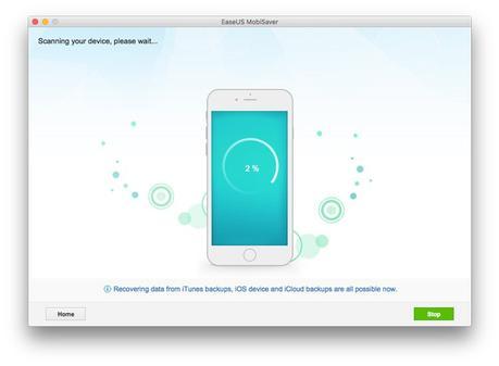MobiSaver récupère vos données sous iOS 10