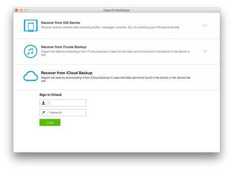MobiSaver récupère vos données sous iOS 10