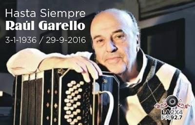 Hommage au Maestro Raúl Garello – le tango perd un grand artiste [Actu]