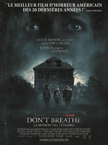[critique] Don't Breathe - la Maison des ténèbres