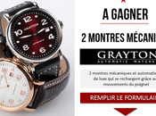 montres automatiques GRAYTON gagner