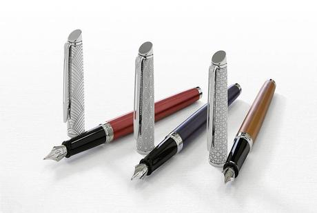 Les 3 stylos plume Waterman de La Collection Privée 