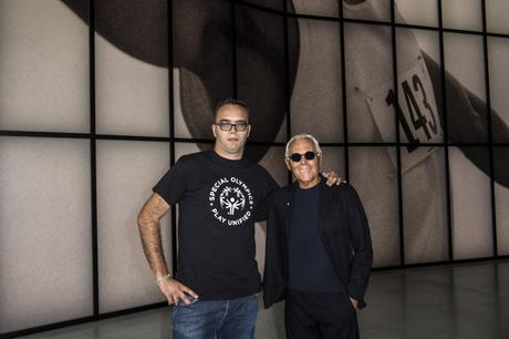 Adrian Carambula;Giorgio Armani