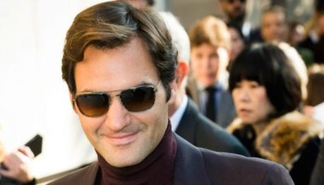 Roger Federer vu au défilé Chanel