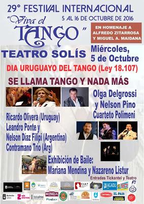 Festival Viva el Tango à Montevideo [à l'affiche]