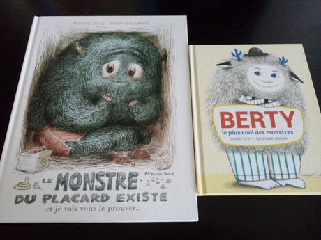 Feuilletage d'albums #22 : Le monstre du placard existe et je vais vous le prouver - ♥ BERTY le plus cool des monstres ♥