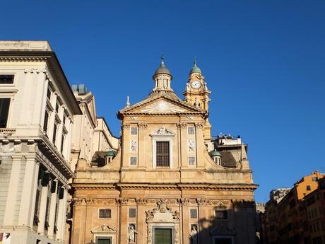gênes genova église Gesù vieille ville