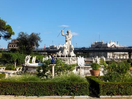 gênes genova villa dep principe jardins fontaine