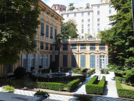 gênes genova via garibaldi strada nuove palazzi dei rolli palazzo bianco jardins