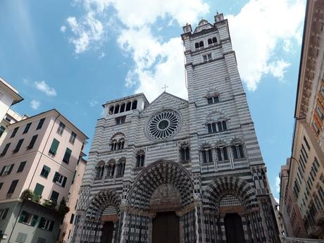 gênes genova dôme cathédrale san lorenzo vieille ville