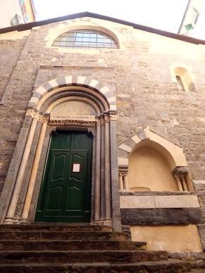 gênes genova vieille ville église santa maria di castello