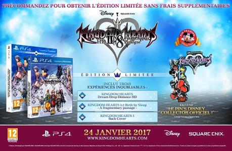 L’édition limitée de Kingdom Hearts HD 2.8 Final Chapter Prologue est disponible en précommande !