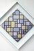 1919, Piet Mondrian : Composition avec grille 5 - Diamant, composition avec des couleurs