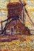 1908, Piet Mondrian : The Winkel Mill, Pointillist Version