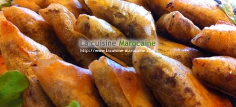 Briouates au poulet saffrané  Cuisine Marocaine