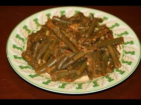 TAJINE AU HARICOTS VERT, cuisine du monde