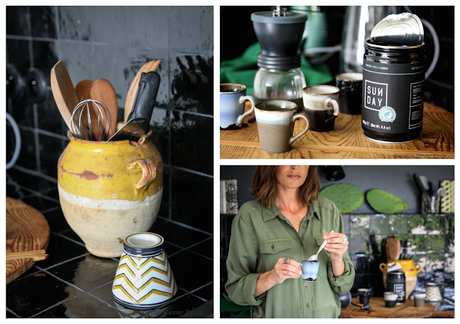 Collectif Project Inside / Une cuisine noire pour la cabane du lac /