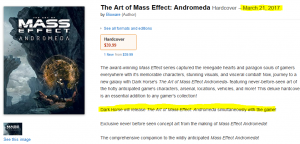 Mass Effect Andromeda pour le 21 mars 2017?