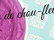 Recette #Paleo: Potage chou-fleur violet.