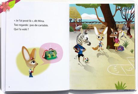 Collection Mes Premières Lectures Hachette : Tao et Mina - Le voleur de cartable