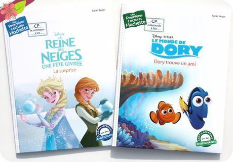 Collection Mes Premières Lectures Hachette :  La Reine des Neiges - Une fête givrée & Le Monde de Dory - Dory trouve un ami