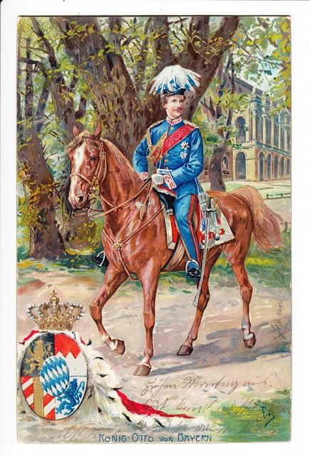 Le roi Othon Ier de Bavière décédait il y a cent ans