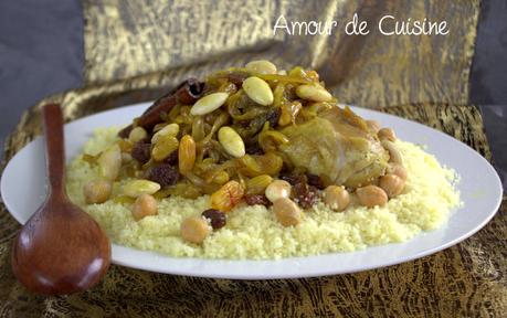 Couscous Tfaya  Choumicha  Cuisine Marocaine Choumicha , Recettes marocaines