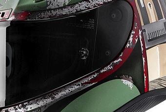 Un Casque De Moto Boba Fett En 2017 à Lire