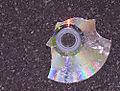 Broken cd