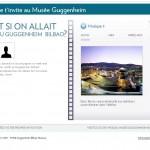 Après la visite sur le site de Bilbao