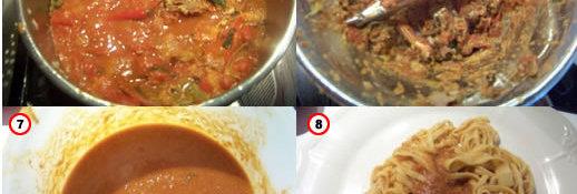 Fettuccine aux étrilles