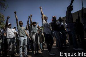 Afrique du Sud : violents affrontements entre étudiants et policiers à Johannesburg
