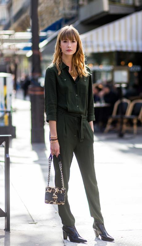 GREEN JUMPSUIT