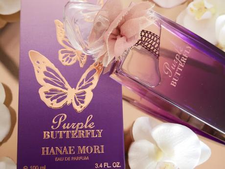 Coup de coeur pour le parfum Purple Butterly de chez Hanaé Mori