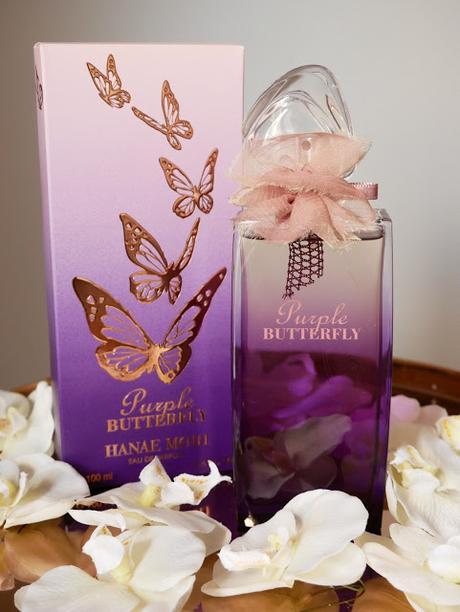 Coup de coeur pour le parfum Purple Butterly de chez Hanaé Mori