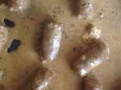 Fricassée saucisses épicées