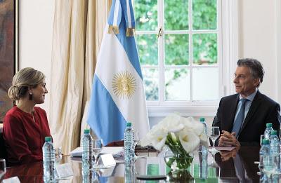 Coopération internationale : l'Argentine reçoit la reine Máxima [Actu]