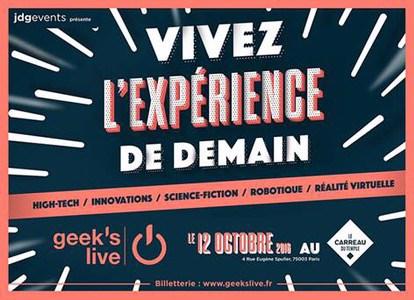 C’est l’heure du débriefing Geek’s Live épisode 9