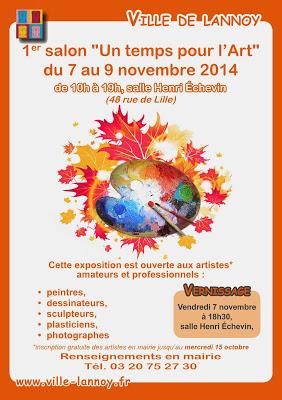 Salle Henri Echevin, du 07 au 09 Nov 2014.