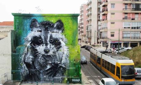 Bordalo II,  métamorphoser les déchets de la rue en œuvre d’art