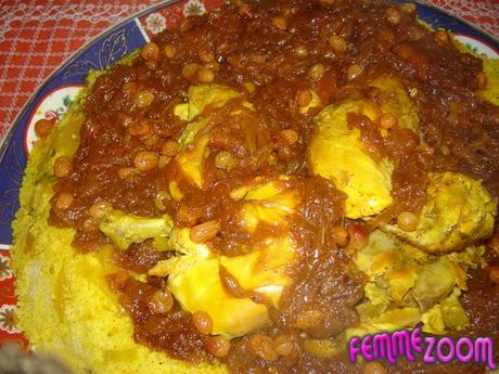 Le Couscous aux légumes  cuisine marocaine  Maroc Recherche